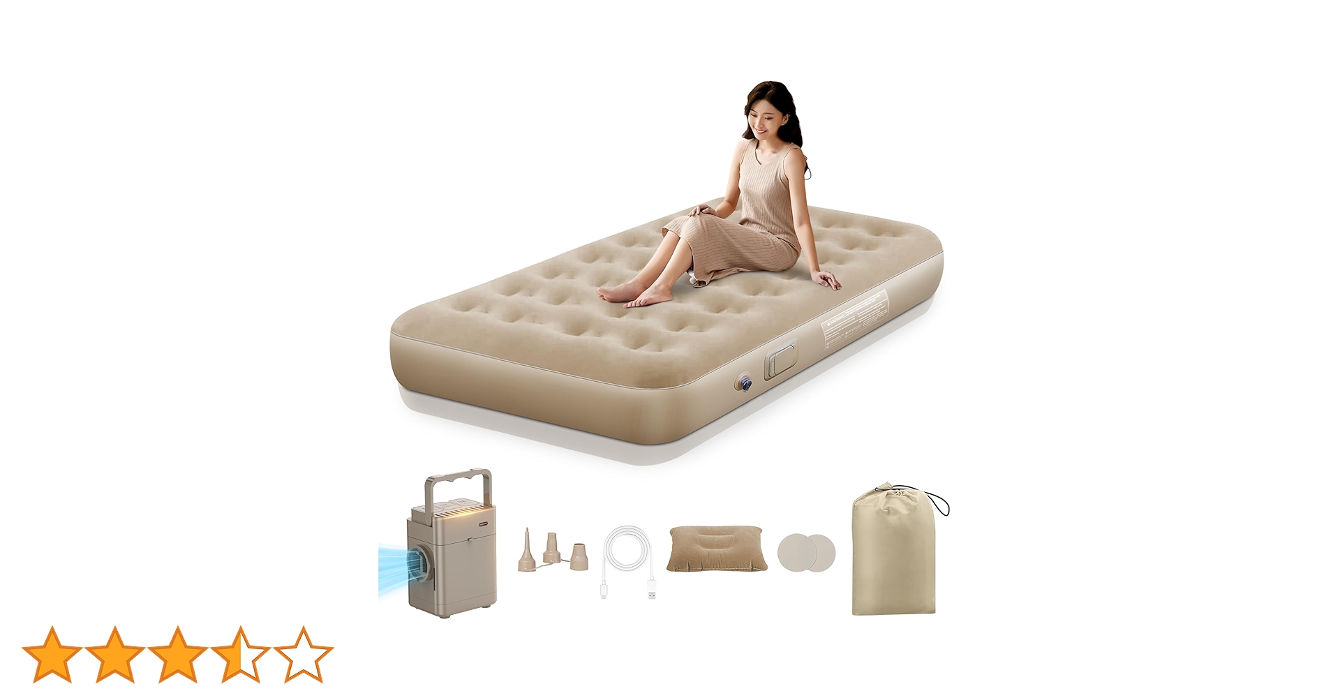 エアーベッド 電動ポンプ内蔵【25cm厚&90秒自動膨張】H&W 電動キャンプ Amazon.co.jp: 【Amazon 限定ブランド】エアーベッド 電動ポンプ